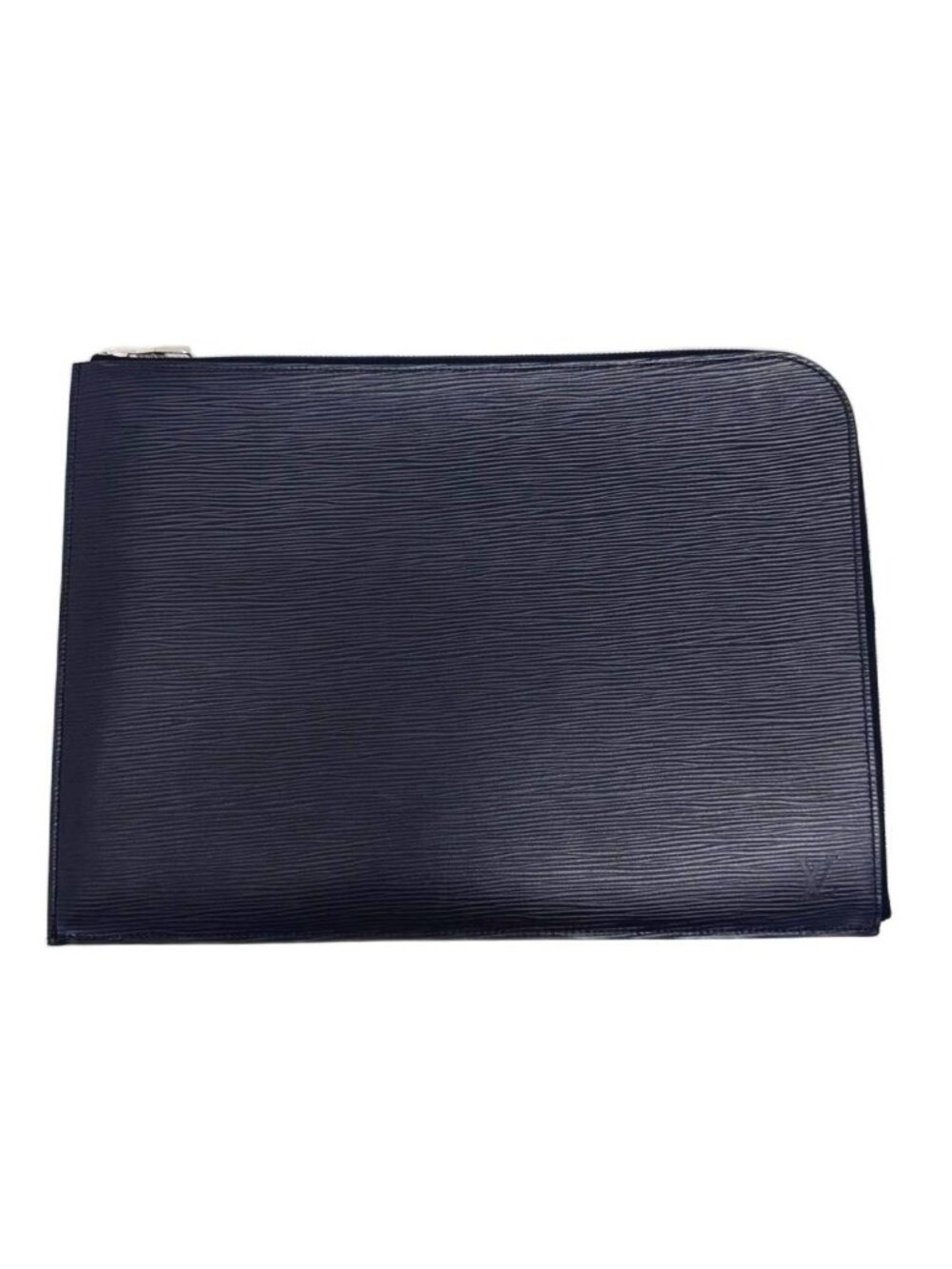Louis Vuitton Epi Pochette Jules GM Leather Clutch Second Blue Marine Navy